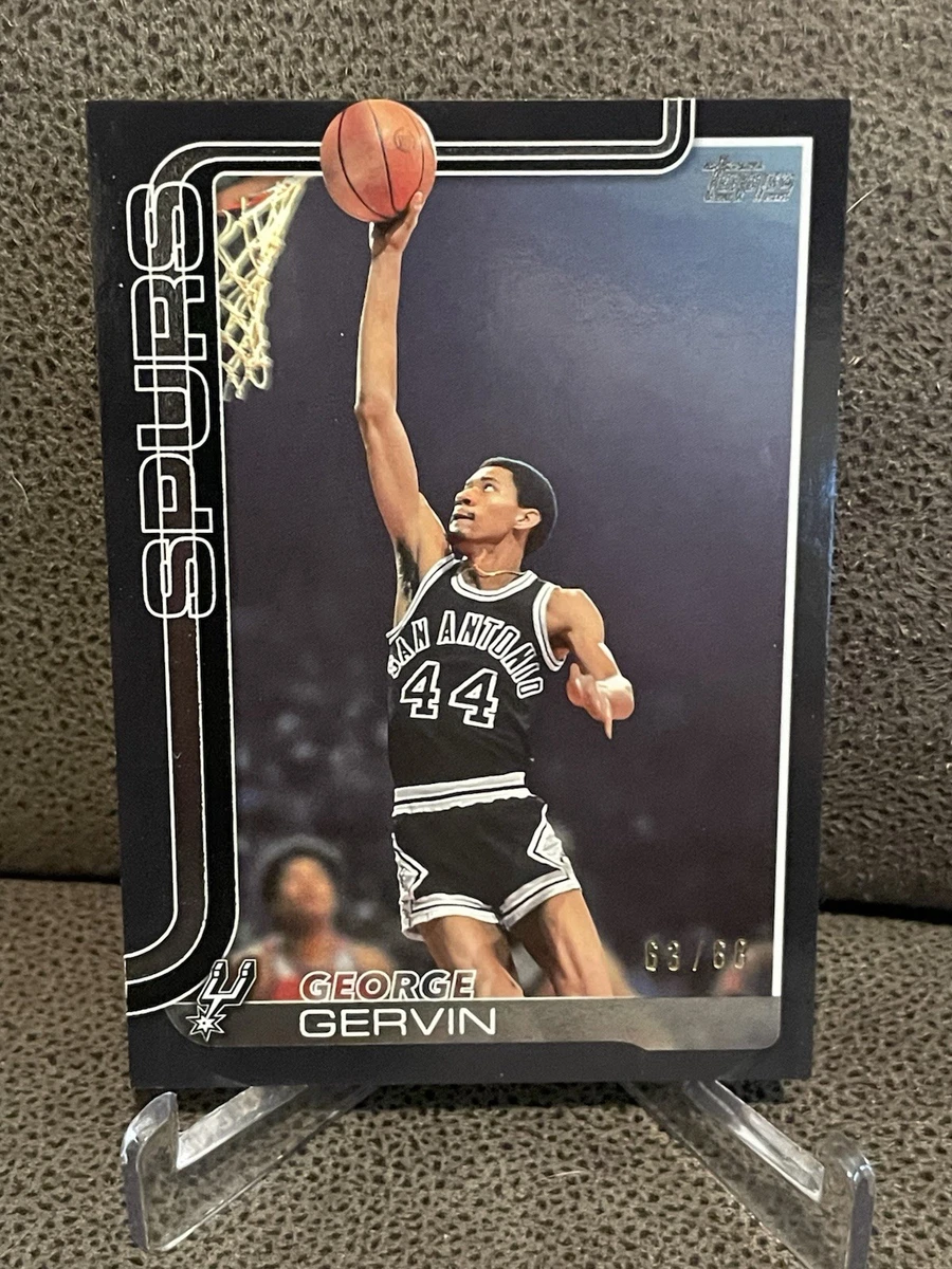 NBA ジョージ・ガービン フィギュア Topps George Gervin Basketball Serial Numbered Sports Trading