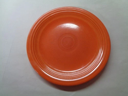Fiestaware vintage 7 3/8" red saucer