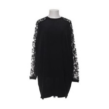 Kaviar Gauche, Kleid, Größe: 40, Grau/Schwarz, Baumwolle/Polyamid/Seide #VNq