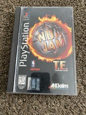 NBA JAM T.E EDITION, LONG BOX, CIB, PLAYSTATION, DISC NEENS RESURFACING￼