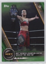 2020 Topps WWE Women's Division NXT Green 60/75 Shayna Baszler #61 18sb