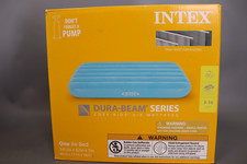 Intex Cozy Kidz Bright And Fun-Colored Inflatable Air Bed with Carry Bag, Blue