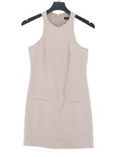 New Look Bodycon Midi Dress UK6 in Tan