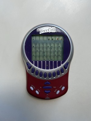 Radica Big Screen Free Cell Solitaire Handheld Electronic Game 2003 Tested