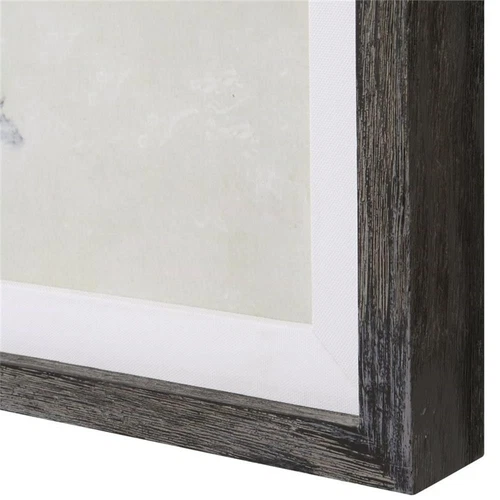 Uttermost Graphite 63x23" Horizon Wood Framed Print in Multi-Color (Set of 3) - Picture 5 of 8
