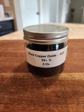 8 Oz Black Copper Oxide (Cupric Oxide)  - CuO