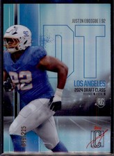 2024 Topps Signature Class Justin Eboigbe Teal #/225 Los Angeles Chargers #139