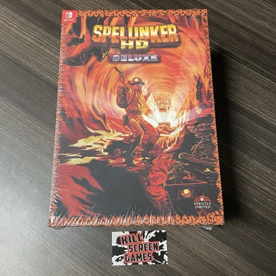 Spelunker HD Deluxe Collector's Edition Nintendo Switch Brand New+Factory Sealed