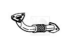 Tube avant NPS H430A97 haute durabilité pour système échappement Honda
