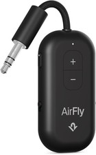 AirFly Pro 2   Bluetooth Adapter for Airplane, Pair 2 AirPods or Wireless Head