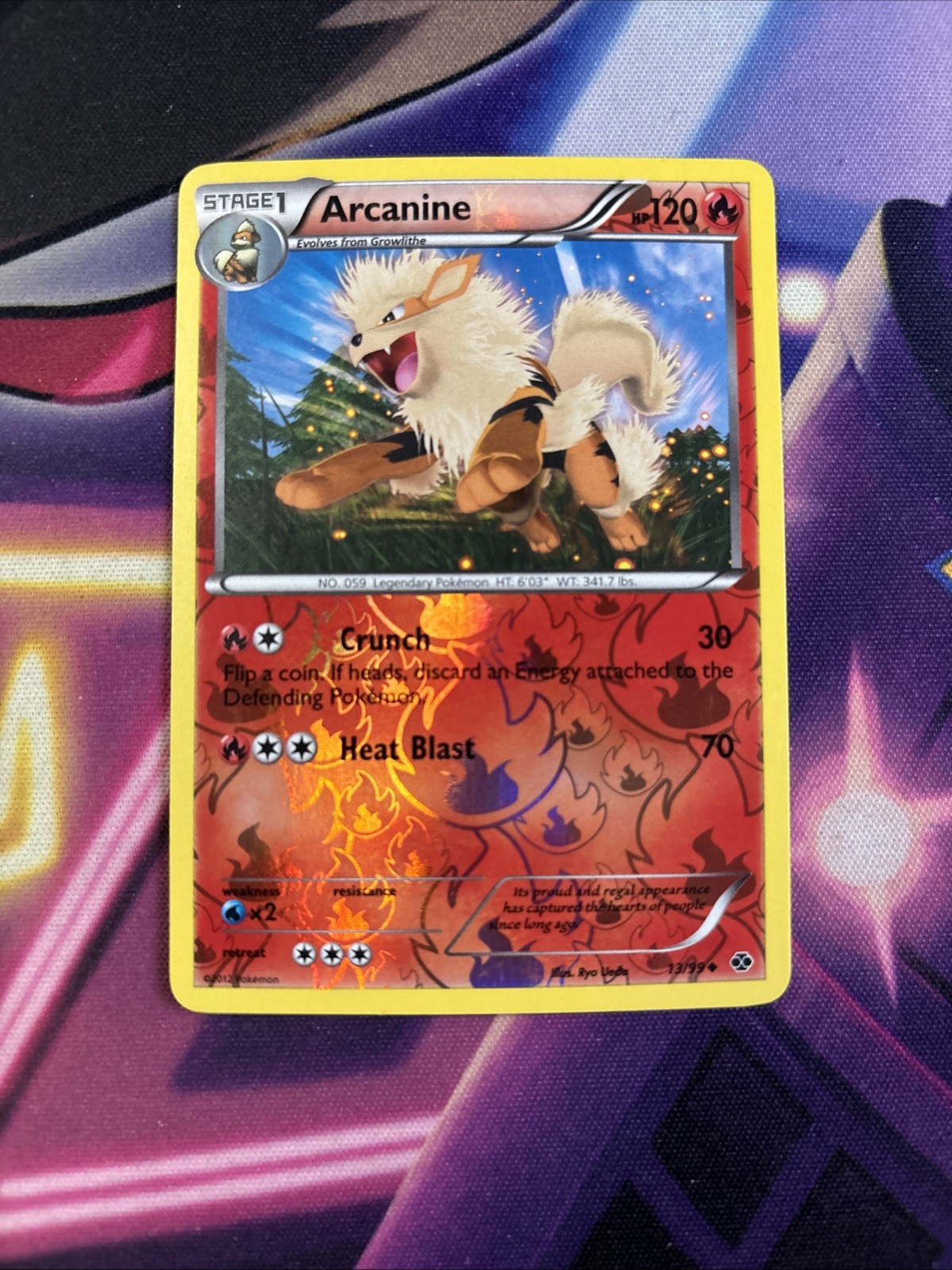 Arcanine (13) 13/99 - Next Destinies Pokémon TCG Reverse Holo VLP
