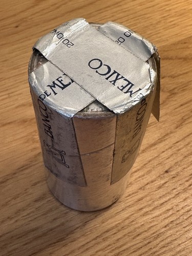 Last one! - 1995 Sealed Shotgun Roll - 20x Mexico 1 Onza Silver Libertad 1 Oz