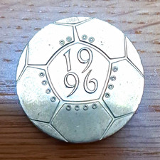 1996 Uk British £5 Coin Football Design Queen Elizabeth Ii (1952-2022)