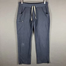 FIGS Kade Cargo Scrub Pants Medical T21004 Womens M Graphite Gray Technical