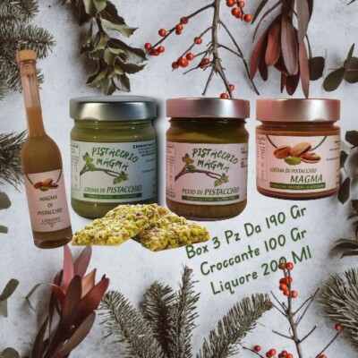 Cream - Pesto - Crocc - Liqueur - Pistachio Magma Christmas Box 2025  