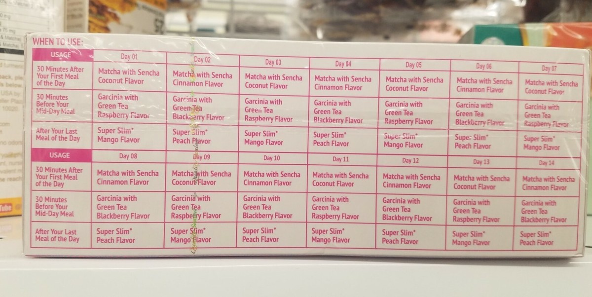 LAKMA TEA COLLECTION 14 DAYS WEIGHT LOSS KIT HERBAL SUPPLEMENT | eBay