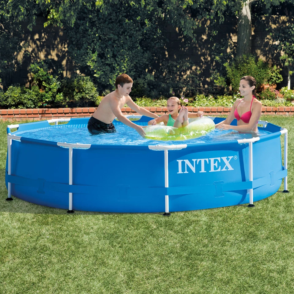 INTEX 3 in 1 Set Frame Pool Gartenpool Schwimmbecken mit Filterpumpe 366 x 76 cm - Bild 3 von 4