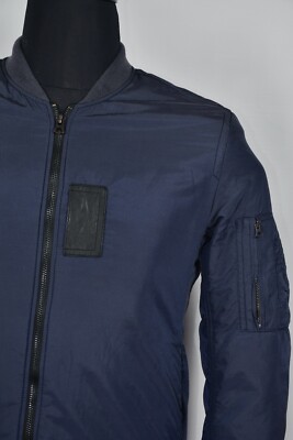 ACNE STUDIOS SILAS MA-1 ANTIQUE LIGHT BOMBER JACKET size 44