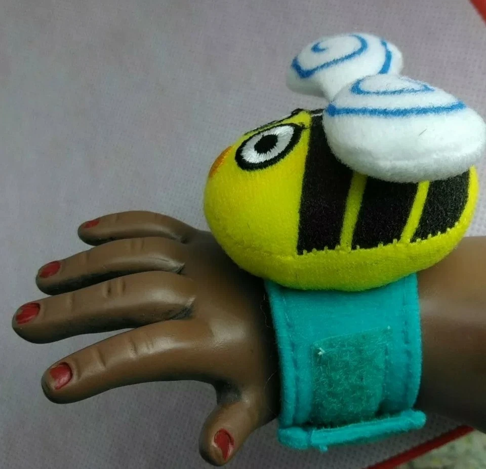 SASSY BUMBLEBEE ❤️ Pulseira de chocalho ❤️ ANEXAR tamanho único serve para todos os brinquedos de bebê LIMPO  - Imagem 2 de 4