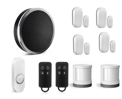Basic Plus Tuya Smart WiFi Cloud Home Sicherheit Alarmsystem funktioniert mit Alexa/Google