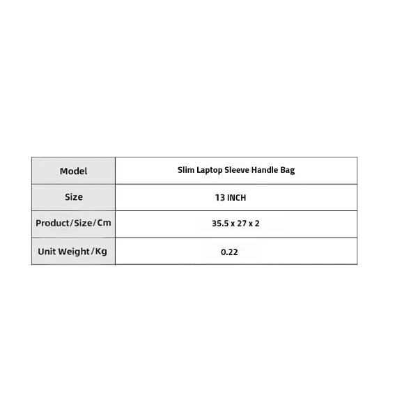 Slim Laptop Sleeve Handle Bag Carry Case 13" Inch for MacBook Air Pro Retina - image 2 of 4