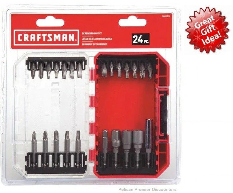 Craftsman 24 piece screwdriver set deals