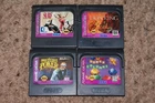Sega Gamegear Game Gear Lot of 4 Games Surf Ninjas Lion King Poker Columns #331