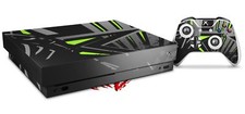 Skin for XBOX One X Console Controller Baja 0023 Lime Green Decal