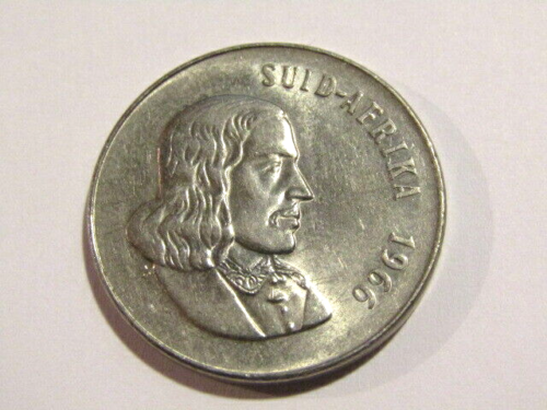 South Africa 1966 50 Cents unc Coin - Imagen 1 de 6