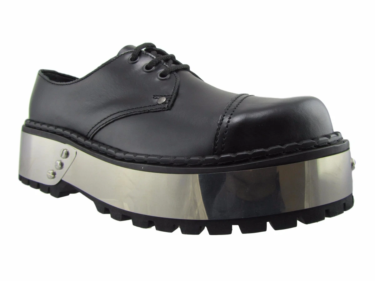 Metal shop sole shoes