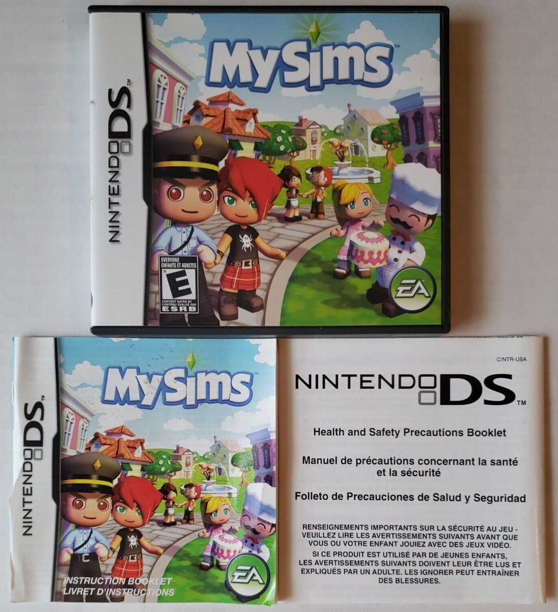 CASE & MANUALS ONLY, NO GAME ~ MY SIMS ~ NINTENDO DS ~ 2006 EA | eBay