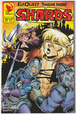   ELFQUEST: SHARDS #10, Warp Graphics 1995 US-COMICHEFT NEUW TOP Z0-1