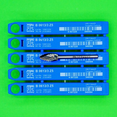 PFERD VHM-Frässtift   B 0613/3 Z5 Nr: 21203653  5 Stück NEU