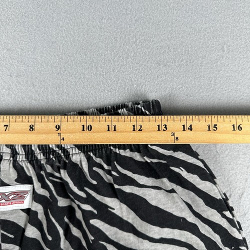 Vintage Nixz Las Vegas Raiders Pants Men’s Medium Black Gray Drawstring Pockets - Picture 9 of 22