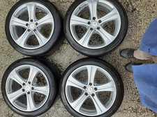 4 Cerchi in Lega Mercedes da 18”+20Bulloni + Gomme NUOVE