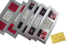 6x Glass stereo realist slides by Brandt Rowles Close ups camera cemetery 1986