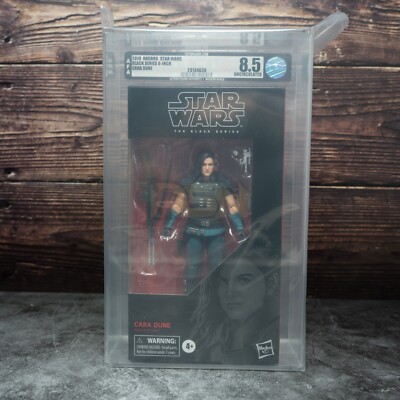 AFA 8.5 Hasbro Star Wars The Black Series: 6 Inch Cara Dune #101 (Uncirculated)