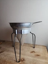 WEAR EVER Aluminum Food Mill Ricer Strainer Sieve Colander Stand NO Pestle Vtg