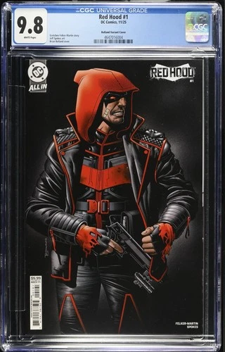 Red Hood #1 - Brian Bolland Variant Cover - CGC 9.8
