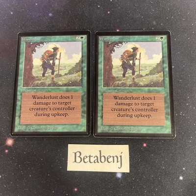 1x MTG Beta Wanderlust from Estate Collection