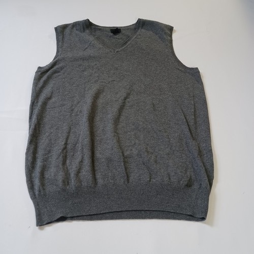 H&M RN#0101255 Men's Gray V-Neck Cotton Pullover Vest Size Medium - Picture 9 of 16