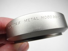 Contax GG-2 Chrome Camera Lens Hood For G Series Planar T 45mm f/2 46mm 