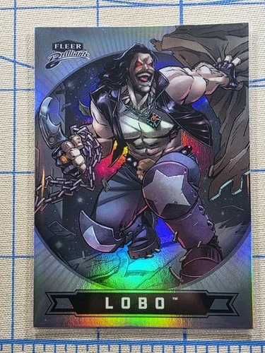 Fleer Brilliants Superman - Lobo #58 Regular Base - DC Comics Card
