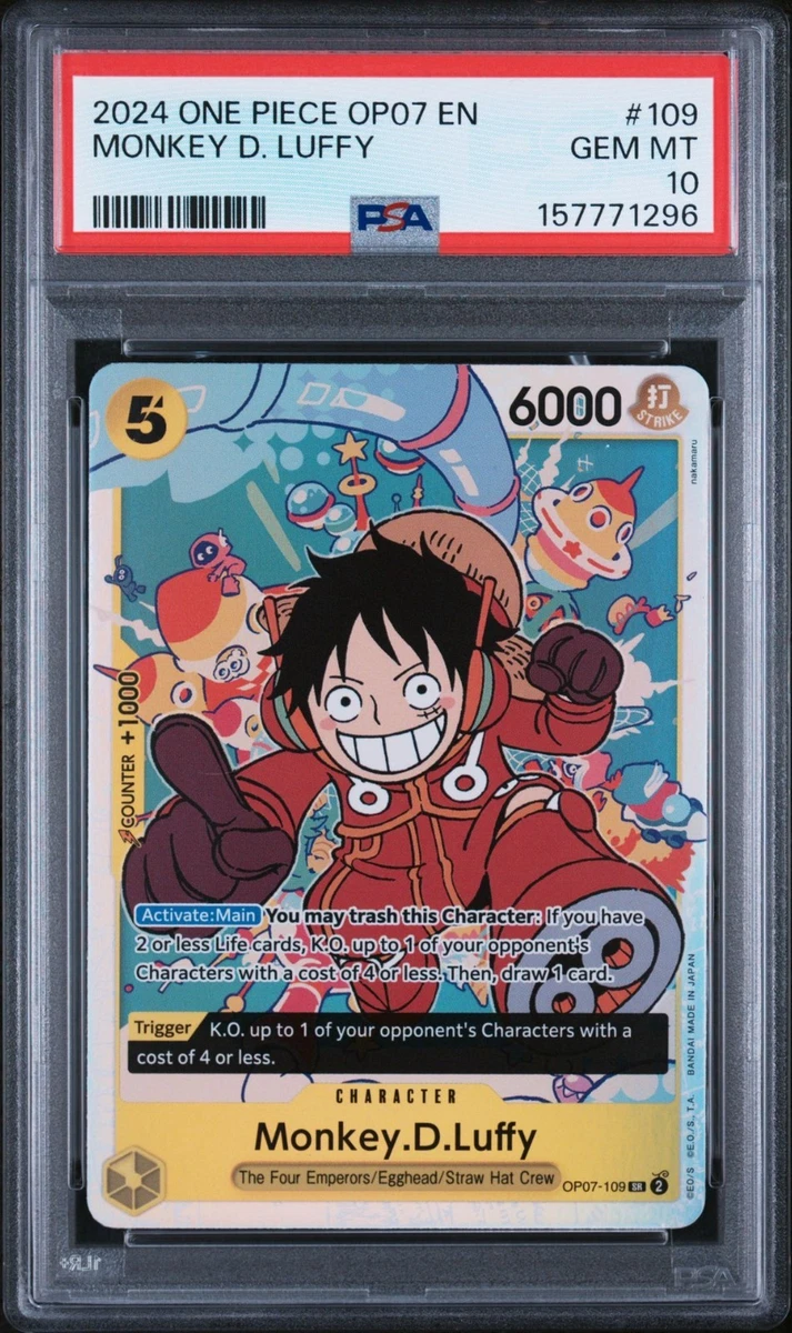 Monkey.D.Luffy OP07-109 500 Years in the Future for sale | eBay