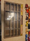 Vintage 1981 Mattel Hot Wheels Showcase, Black Plastic Base, Gold Decals, NICE