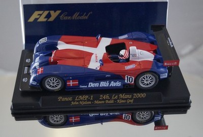 Fly Panoz LMP-1  24h Le Mans 2000 No 10 Nielsen-Baldi-G Neu in Box Blau Weiß Rot