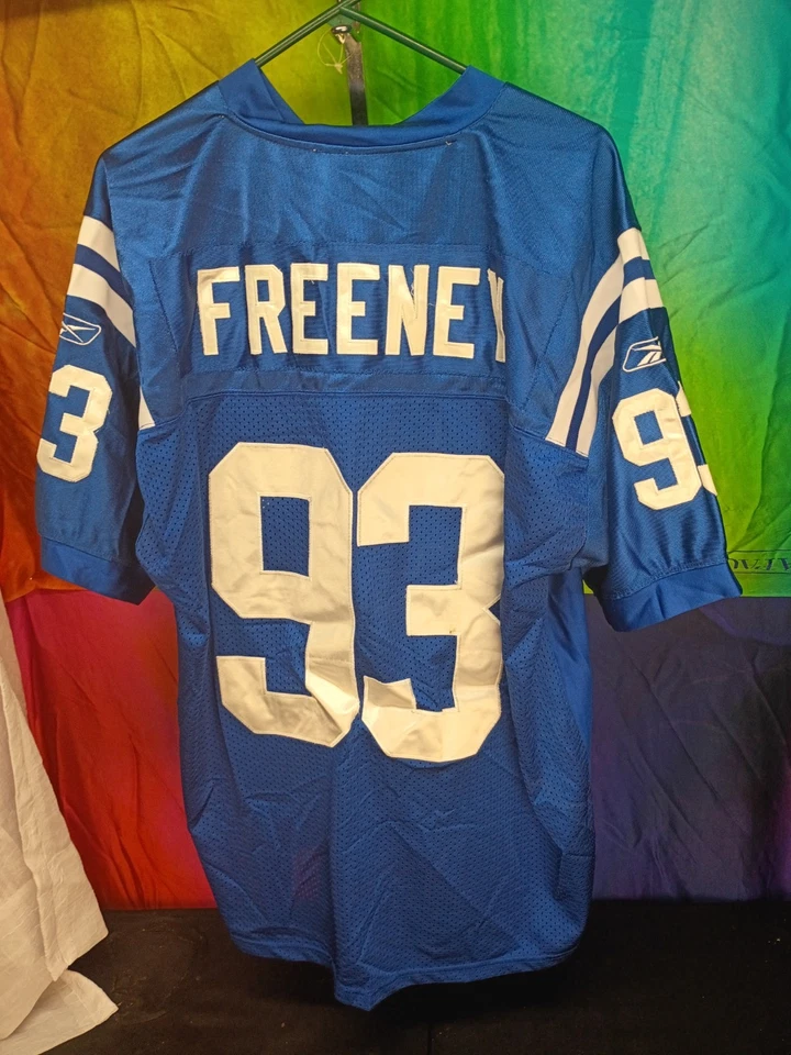 Camiseta Auténtica Dwight Freeney Indianapolis Colts Reebok NFL Talla 52 (2XL) Foto 2 de 4