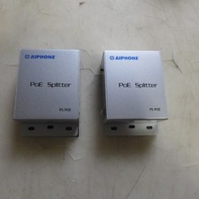U207 AIPHONE PS-POE SPLITTER FOR IX SERIES CAT-5E/6 TO 2-COND 24V DC LOT OF 2