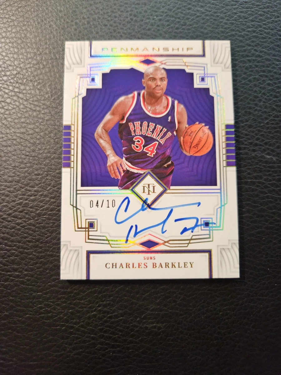 Revolution Charles Barkley Auto サイン　NBA Charles Barkley Basketball Autographed Sports Trading Cards