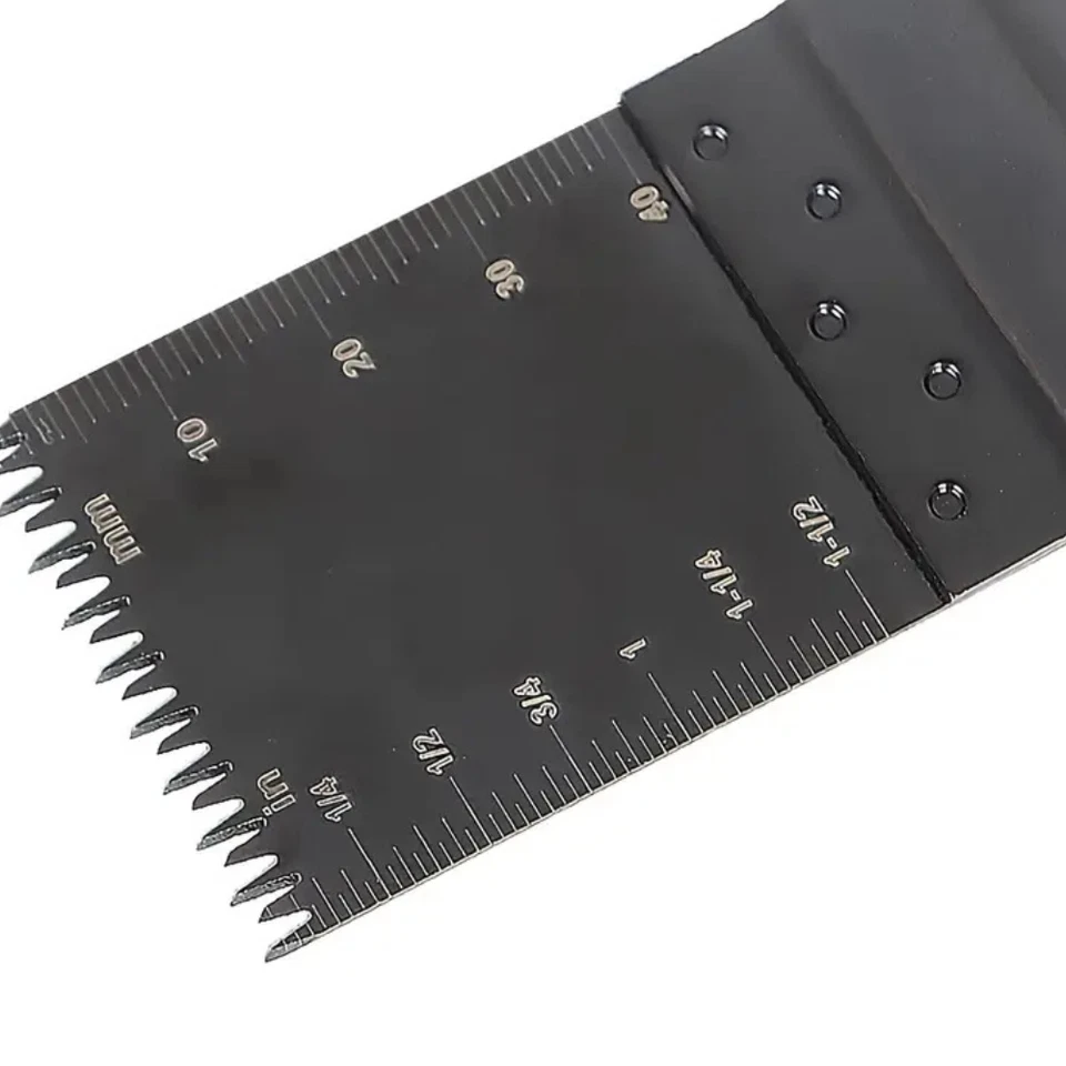 Hoja de sierra oscilante estándar 100 piezas 30 mm-90 mm universal liberación rápida duradera Foto 2 de 4